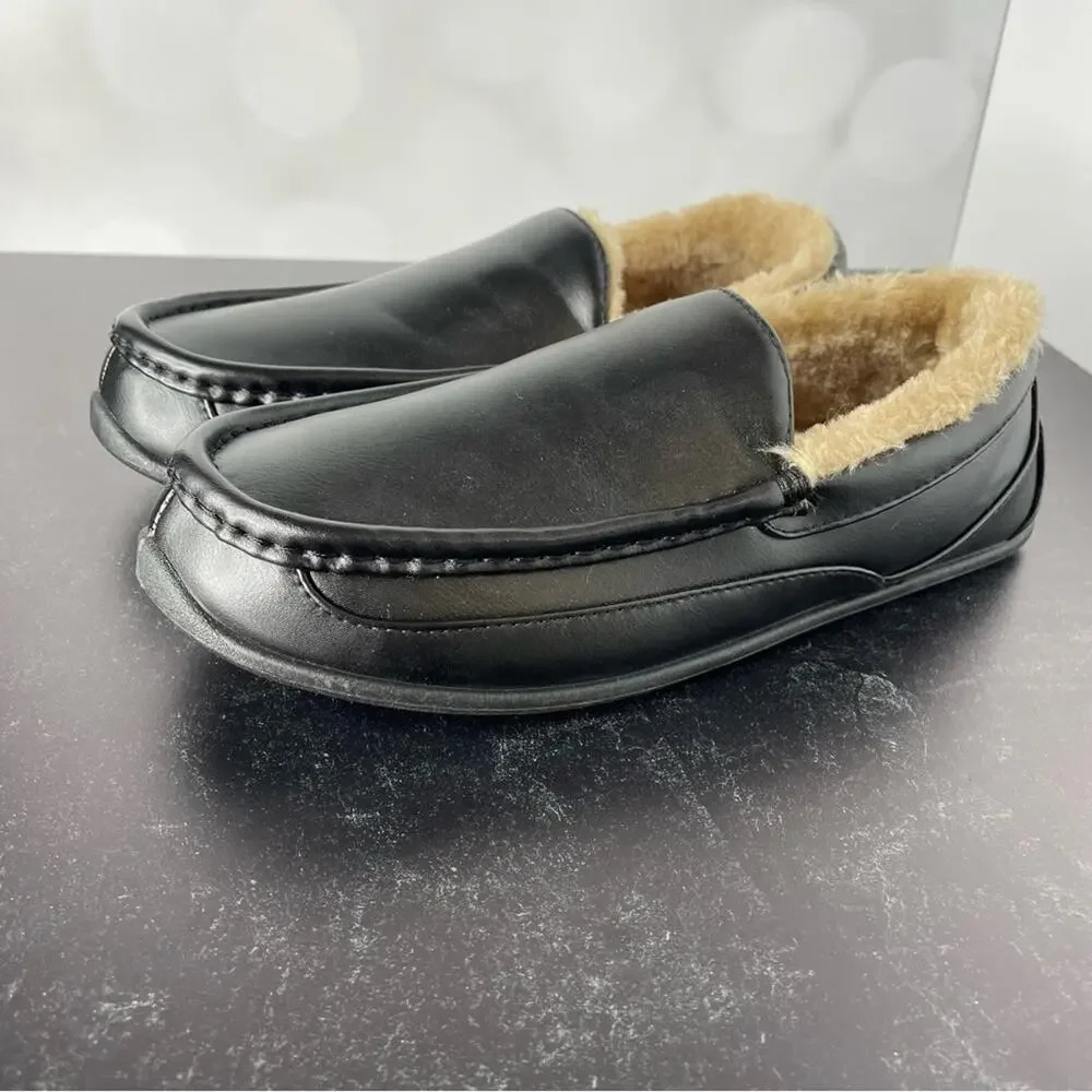 DEER STAGS Slipperooz Men’s Spun Indoor Outdoor S.U.P.R.O. Sock Cozy Moccasin 8